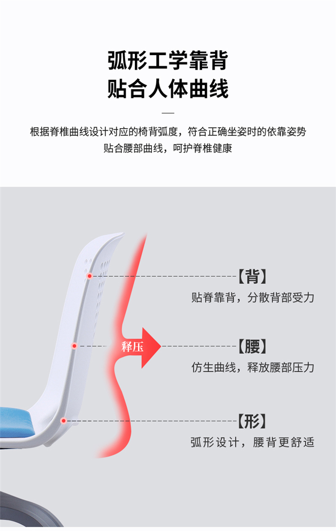 帶書寫板培訓椅