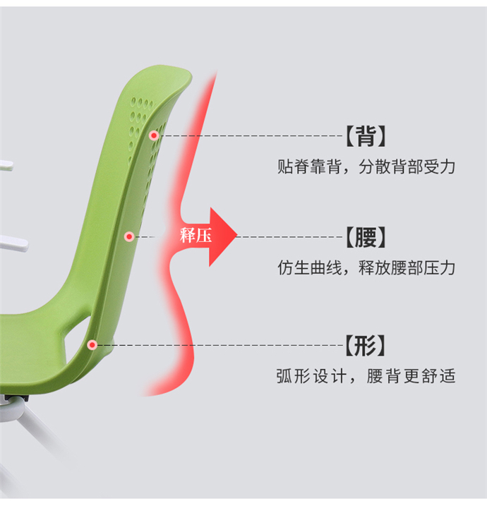 培訓(xùn)椅帶扶手